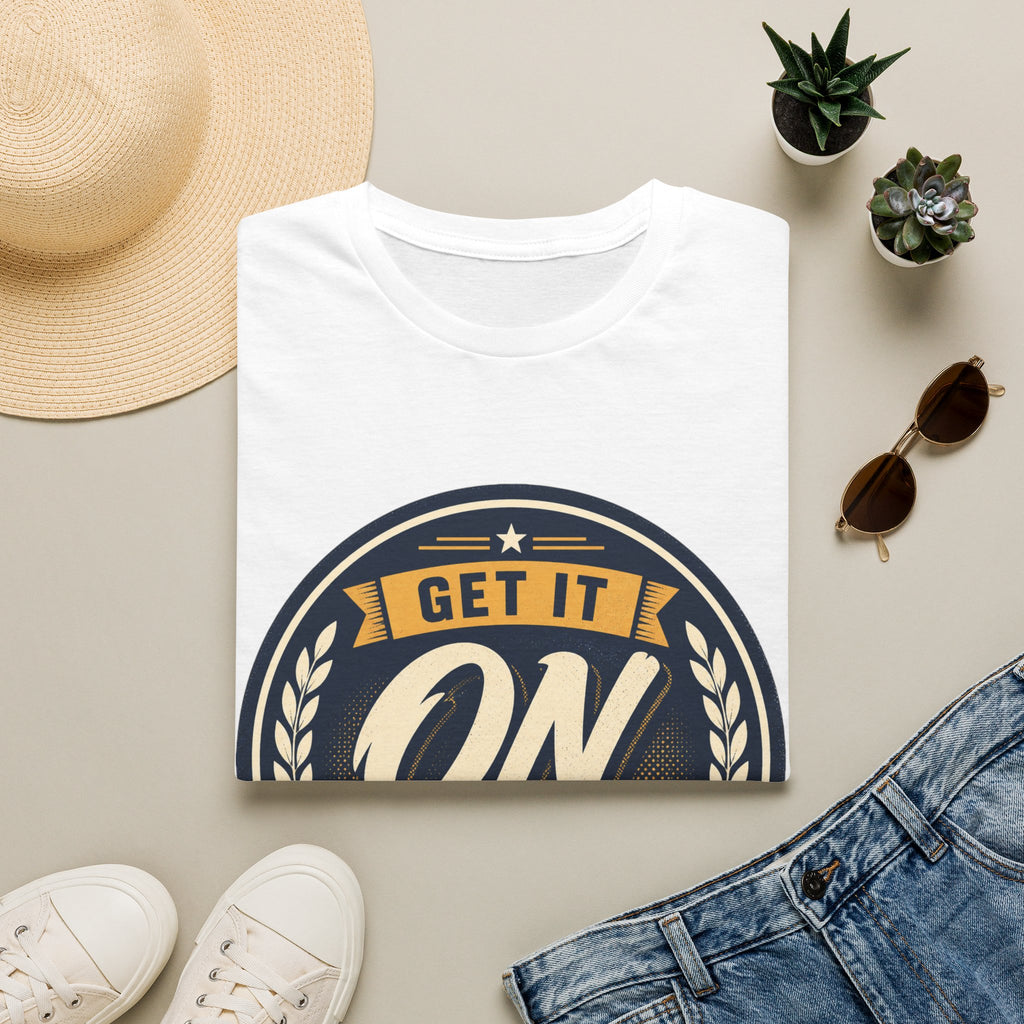 Get It On My Own T-Shirt — Empowering Vintage Badge Tee